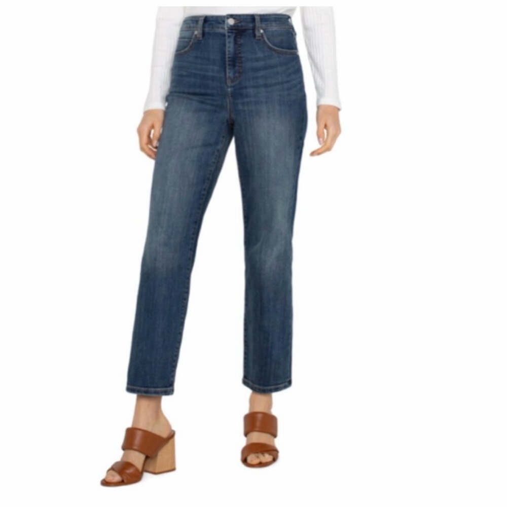 Liverpool Liv Non-skinny Skinny High Rise Blue Jeans